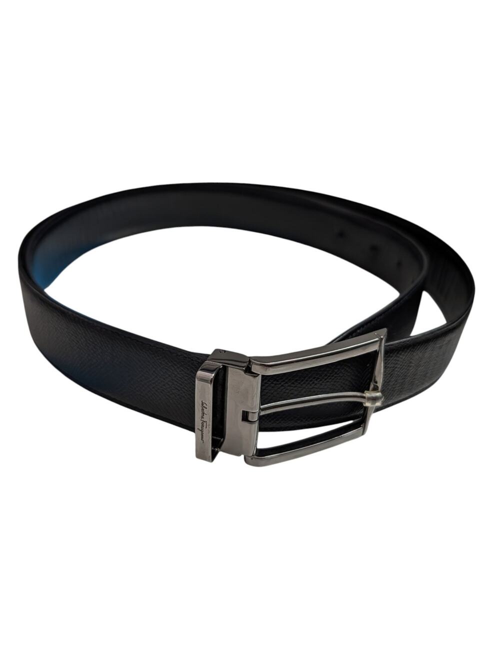 Salvatore Ferragamo Men's Two-Tone Reversible Belt 42